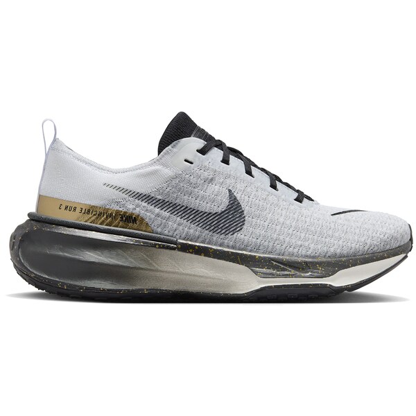 Nike ナイキ メンズ スニーカー  【Nike ZoomX Invincible Run 3 White Dark Smoke Grey Light Smoke Grey Black】  大きさ US_8.5(26.5珊) White/Dark Smoke Grey/Light Smoke Grey/Black