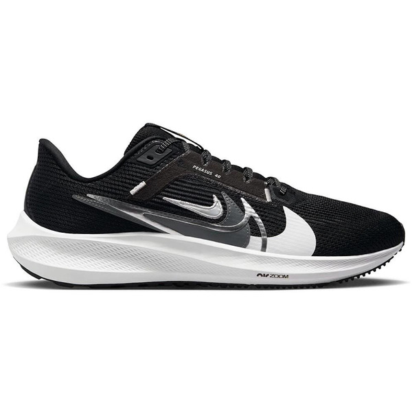 Nike ナイキ メンズ スニーカー  【Nike Air Zoom Pegasus 40 PRM Quadruple Swoosh Black】  大きさ US_9(27.0珊) Black/White/Bright Mandarin/Multi-Color