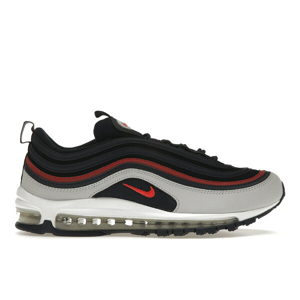 Nike ナイキ メンズ スニーカー  【Nike Air Max 97 USA Obsidian】  大きさ US_12.5(30.5珊) Midnight Navy/Track Red-Obsidian-Photon Dust-White