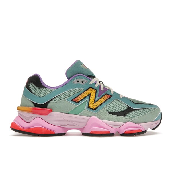 New Balance ニュー平衡にする メンズ スニーカー  【New Balance 9060 Warped Multi-Color】  大きさ US_8.5(26.5珊) Green/Red