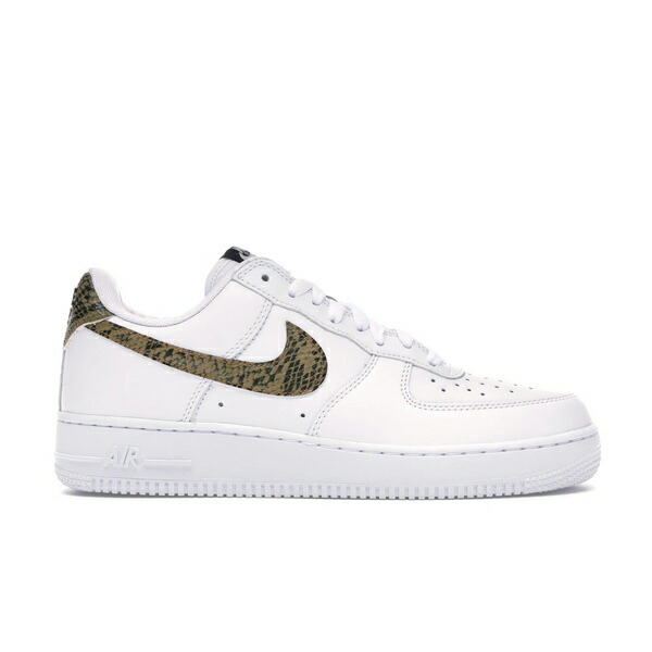Nike ナイキ メンズ スニーカー  【Nike Air Force 1 Low Retro Ivory Snake】  大きさ US_5.5(23.5糎) White/Elemental Gold-Dark Hazel-Black