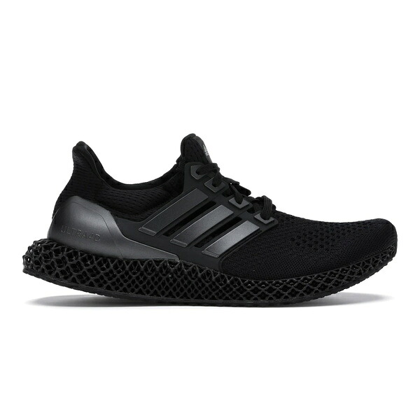 adidas アディダス メンズ スニーカー  【adidas Ultra 4D Triple Black】  大いさ US_5.5(23.5糎) Black/Black/Black