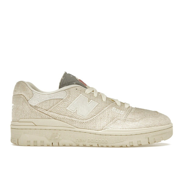 New Balance ニュー平衡にする メンズ スニーカー  【New Balance 550 Linen】  大いさ US_10(28.0糎) Linen/Crimson