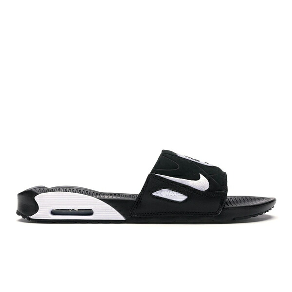 Nike ナイキ メンズ スニーカー  【Nike Air Max 90 Slide Black White】  大いさ US_M_13 Black/White