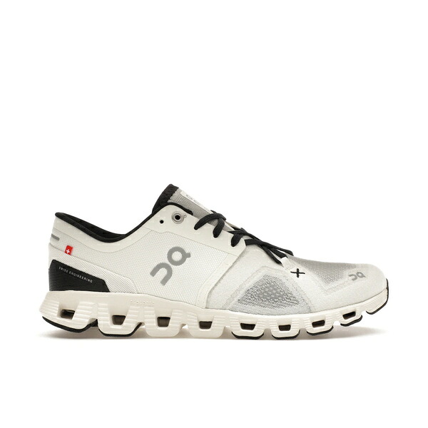 On オン メンズ スニーカー  【On Running Cloud X 3 Ivory Black】  大きさ US_12.5(30.5珊) Ivory/Black