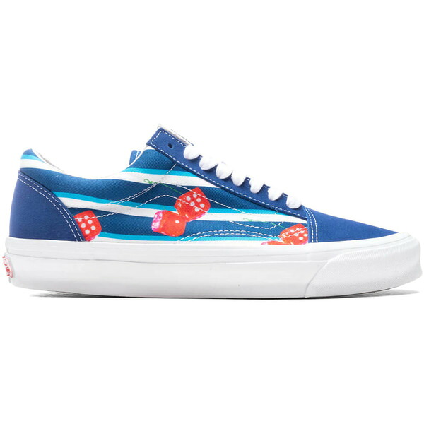 Vans バンズ メンズ スニーカー  【Vans OG Old Skool LX Snake Eyes True Blue】  大きさ US_7(25.0珊) True Blue