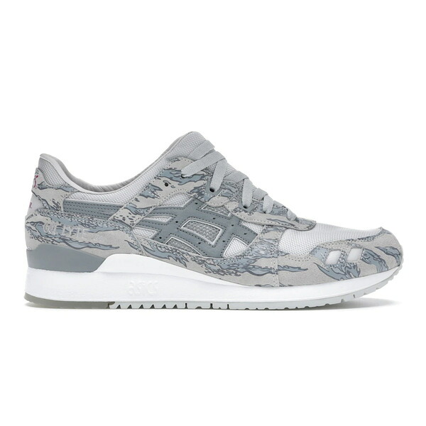 ASICS アシックス メンズ スニーカー  【ASICS Gel-Lyte III atmos x Solebox】  大いさ US_11(29.0糎) Grey/Grey-Purple
