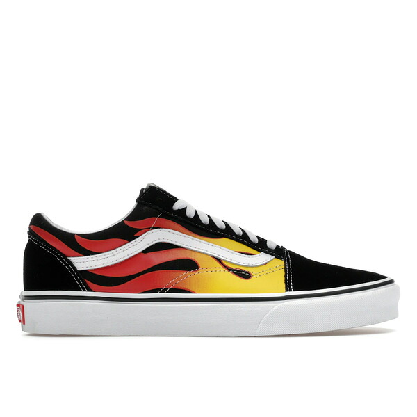 Vans バンズ メンズ スニーカー  【Vans Old Skool Flame (2017)】  大いさ US_M_13 Black/True White