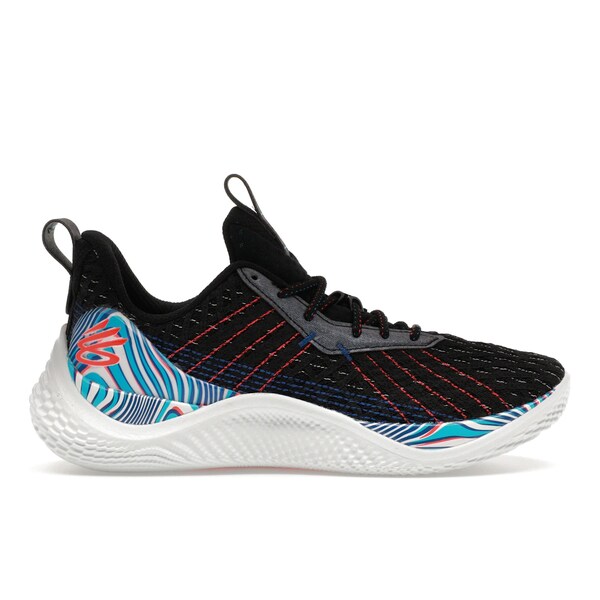 Under Armour アンダーアーマー メンズ スニーカー  【Under Armour Curry 10 Magic】  大いさ US_12.5(30.5糎) Black/ Blue/Red