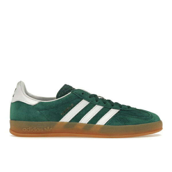 adidas アディダス メンズ スニーカー  【adidas Gazelle Indoor Collegiate Green Gum】  大きさ US_7.5(25.5珊) Collegiate Green/Footwear White/Gum 2