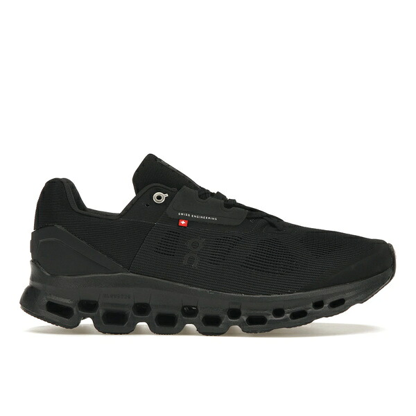 On オン メンズ スニーカー  【On Running Cloudstratus Black】  大きさ US_10.5(28.5珊) Black