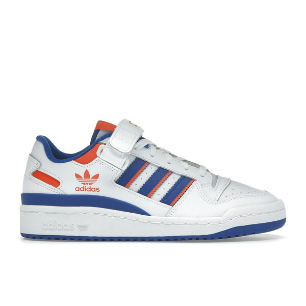 adidas アディダス メンズ スニーカー  【adidas Forum Low Zalando Exclusive Knicks】  大きさ US_11.5(29.5珊) Footwear White/Team Royal Blue/Orange