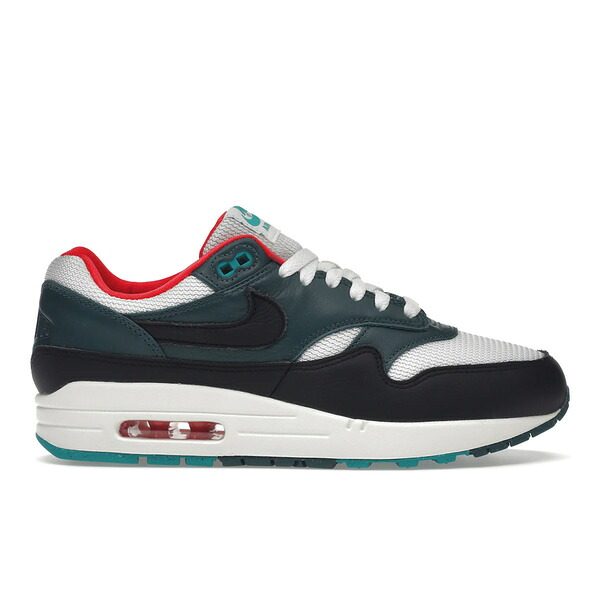 Nike ナイキ メンズ スニーカー  【Nike Air Max 1 LeBron James Liverpool F.C.】  大きさ US_M_4.5 White/Black/Varsity Red/Gorge Green/Geode Teal