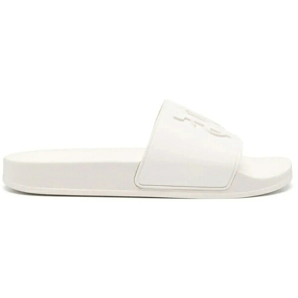 Palm Angels パーム・エンジェルス メンズ スニーカー  【Palm Angels PA Logo Slide White】  大きさ US_10(28.0珊) White