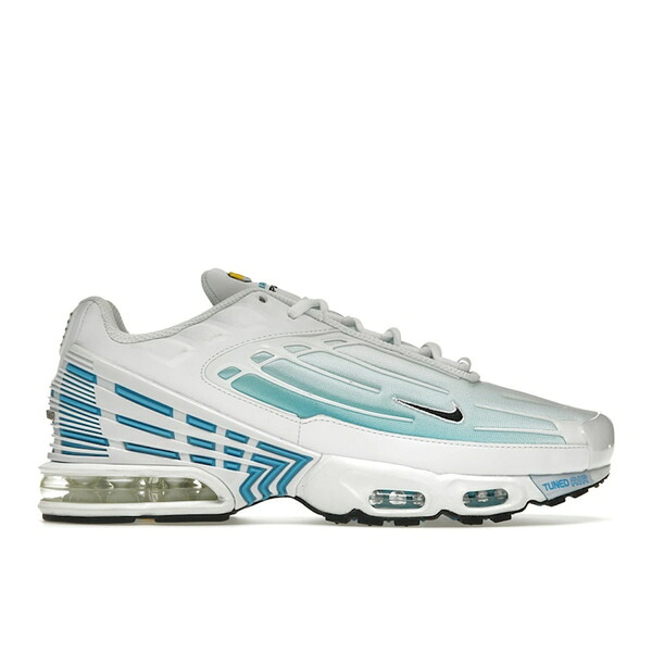Nike ナイキ メンズ スニーカー  【Nike Air Max Plus 3 Laser Blue】  大きさ US_8(26.0珊) White/Black-Laser Blue-Enigma Stone