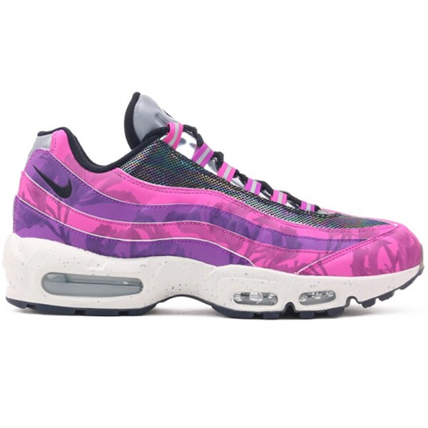 Nike ナイキ メンズ スニーカー  【Nike Air Max 95 Premium Hong Kong Flame Powder】  大きさ US_11(29.0珊) Flame Powder/Metallic Silver/Bright Purple/Sail