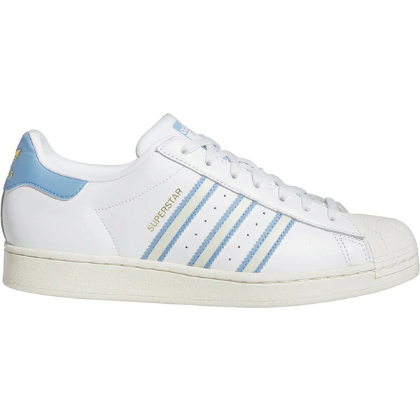 adidas アディダス メンズ スニーカー  【adidas Superstar Cloud White Light Blue】  大いさ US_8(26.0糎) Cloud White/Off White/Light Blue