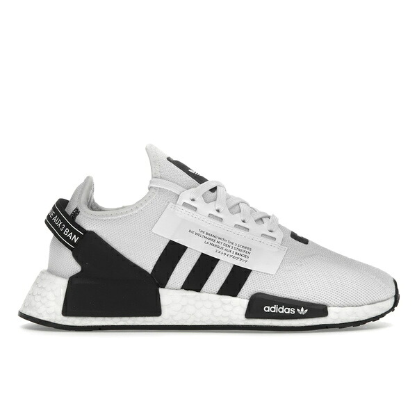 adidas アディダス メンズ スニーカー  【adidas NMD R1 V2 White Black Stripes】  大きさ US_12(30.0珊) White/Black