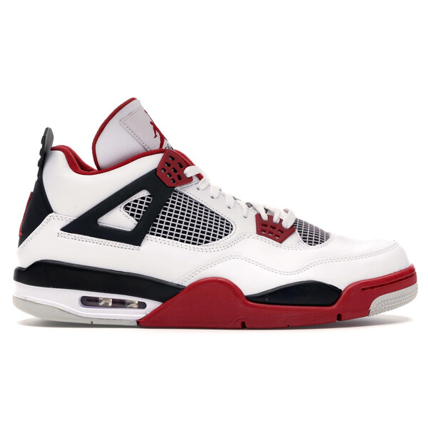 Jordan ジョーダン メンズ スニーカー  【Jordan 4 Retro Fire Red (2012)】  大いさ US_7(25.0糎) White/Varsity Red-Black