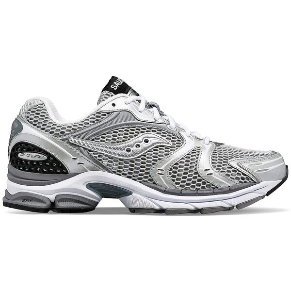 Saucony サッカニー メンズ スニーカー  【Saucony ProGrid Triumph 4 Grey Silver】  大きさ US_7(25.0珊) Grey/Silver