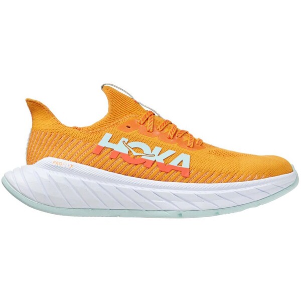 Hoka One One ホカオネオネ メンズ スニーカー  【Hoka One One Carbon X 3 Radiant Yellow】  大きさ US_11(29.0珊) Radiant Yellow/Camellia