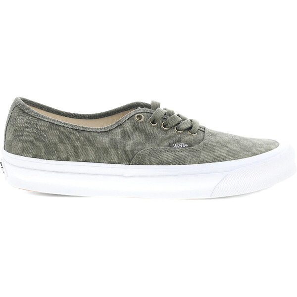 Vans バンズ メンズ スニーカー  【Vans OG Authentic LX Grape Leaf Checkerboard】  大きさ US_M_4 Grape Leaf/True White