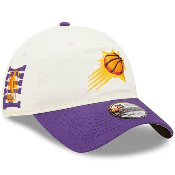 登山白書16 ニューエラ メンズ 帽子 アクセサリー Phoenix Suns New Era 22 Nba Draft 9twenty Adjustable Hat Cream Purple 長期間耐用型 バッグ 小物 ブランド雑貨 Www Normarh Com