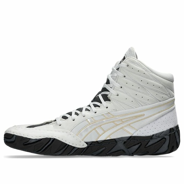 ASICS アシックス メンズ スニーカー  【ASICS Aggressor 6 \u0027White Champagne\u0027 1081A067-100】  大きさ US_M_14
