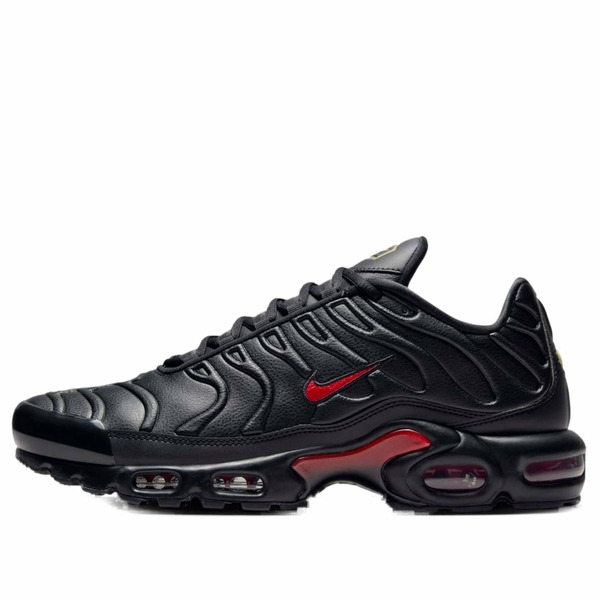 Nike ナイキ メンズ スニーカー  【Nike Air Max Plus Premium \u0027Black University Red\u0027 FZ3038-001】  大きさ US_8.5(26.5糎)