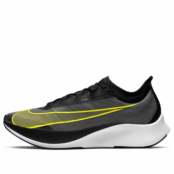 Nike ナイキ メンズ スニーカー  【Nike Zoom Fly 3 \u0027Black Opti Yellow\u0027 AT8240-006】  大きさ US_12(30.0糎)