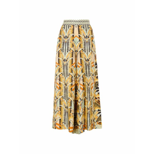 テンパリーロンドン レディース カジュアルパンツ ボトムス Odette printed trousers Black|asty