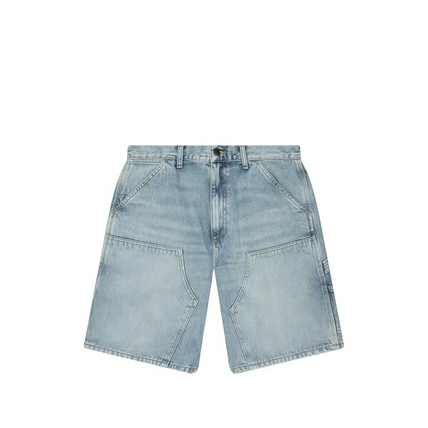 カーハート メンズ カジュアルパンツ ボトムス Double knee shorts Blue｜asty