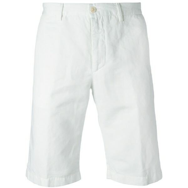 エトロ メンズ カジュアルパンツ ボトムス Straight fit shorts White｜asty
