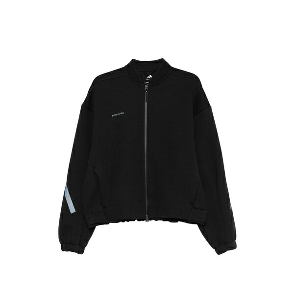 アディダス メンズ パーカー・スウェットシャツ アウター X entire studios zip-up sweatshirt Black|asty