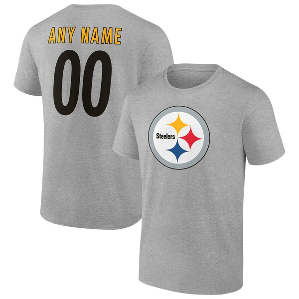 Pittsburgh Steelers Fanatics Branded Women's Team Authentic Personalized  Name & Number V-Neck T-Shirt - Black