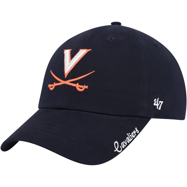 フォーティーセブン レディース 格安激安 帽子 アクセサリー Virginia Cavaliers '47 Hat 超可爱の Miata Women's Up Adjustable Navy Clean