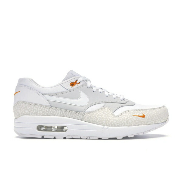 Nike ナイキ メンズ スニーカー  【Nike Air Max 1 White Kumquat】  大きさ US_9(27.0糎) White/Kumquat
