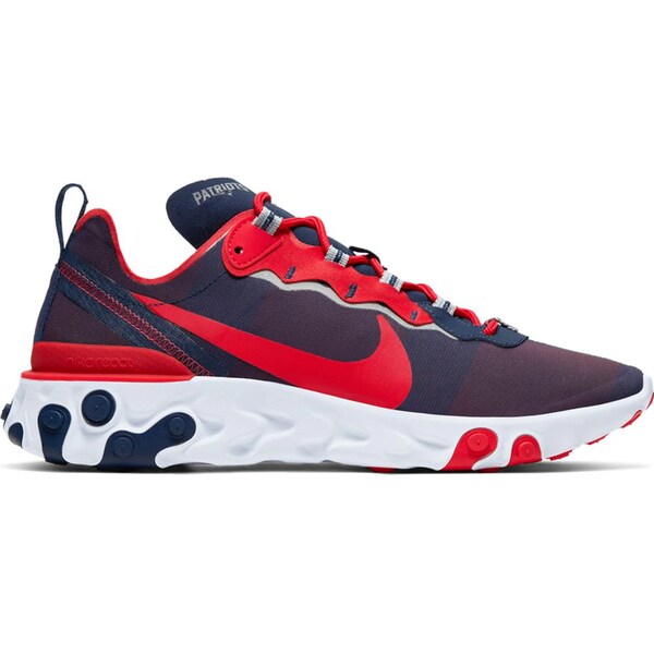 Nike ナイキ メンズ スニーカー 【Nike React Element 55 New England Patriots】 サイズ US_12(30.0cm) College Navy/White-Silver-University Red｜asty 69,740円