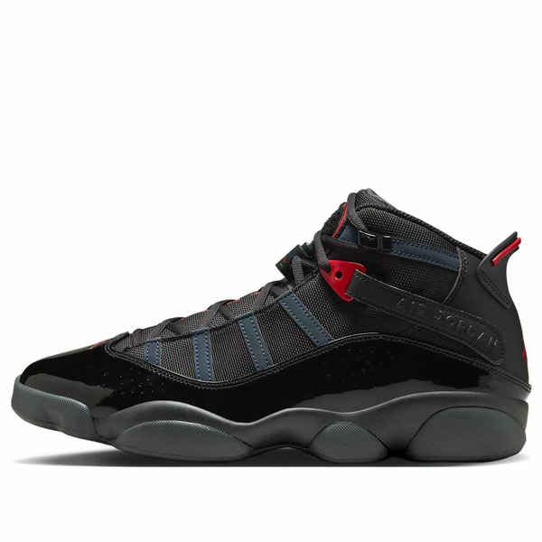 Air Jordan ジョーダン メンズ スニーカー  【Air Jordan 6 Rings \u0027Black Anthracite Red\u0027 322992-026】  大いさ US_9(27.0糎) メンズ靴-靴