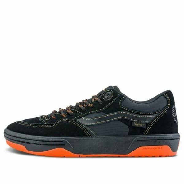 Vans バンズ メンズ スニーカー 【Vans Rowan 2 X Spitfire Wheels Shoes 'Black' VN0A2Z3IBFM】 サイズ US_5(23.0cm)｜asty