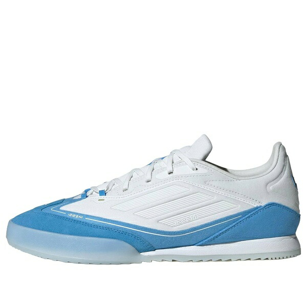 adidas アディダス メンズ スニーカー 【adidas Messi Adizero F50 Freestyle \u0027White Blue Burst\u0027 IH8361】  大いさ US_7.5(25.5糎) スニーカー-靴-メンズ靴
