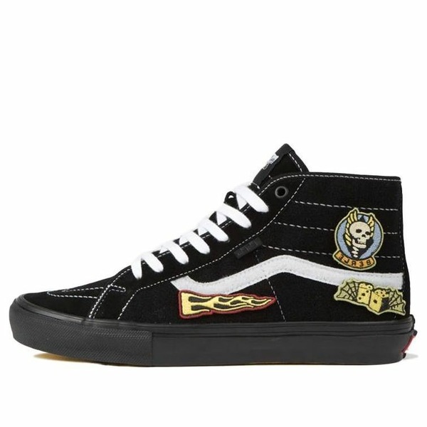 Vans バンズ メンズ スニーカー 【Vans Elijah Berle x Skate SK8-HI Decon 'Black' VN0A5KYBBKA】 サイズ US_M_4.5｜asty