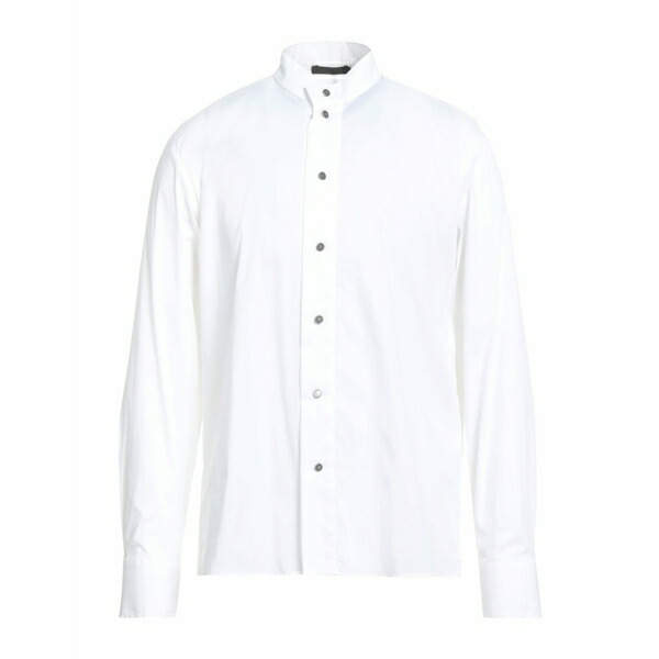 【送料無料】 メッサジェリエ メンズ シャツ トップス Shirts White