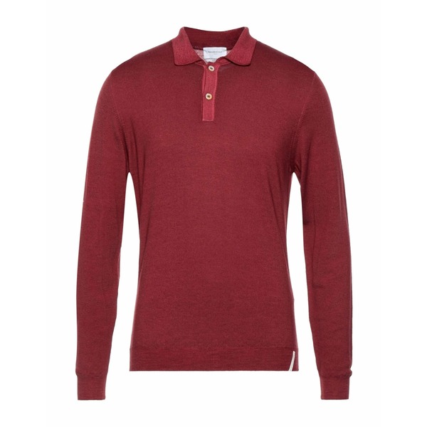 【貨物輸送無料】 ブルックス活動の領域 メンズ 編み物\u0026プルオーバー アウター Sweaters Red