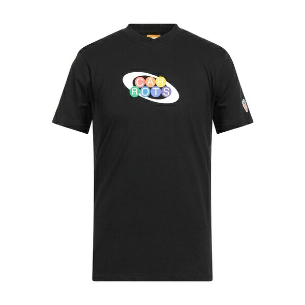 【送料無料】 アンワー キャロッツ メンズ Tシャツ トップス T-shirts Black
