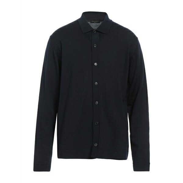 【送料無料】 ロベルトコリーナ メンズ カーディガン アウター Cardigans Blue