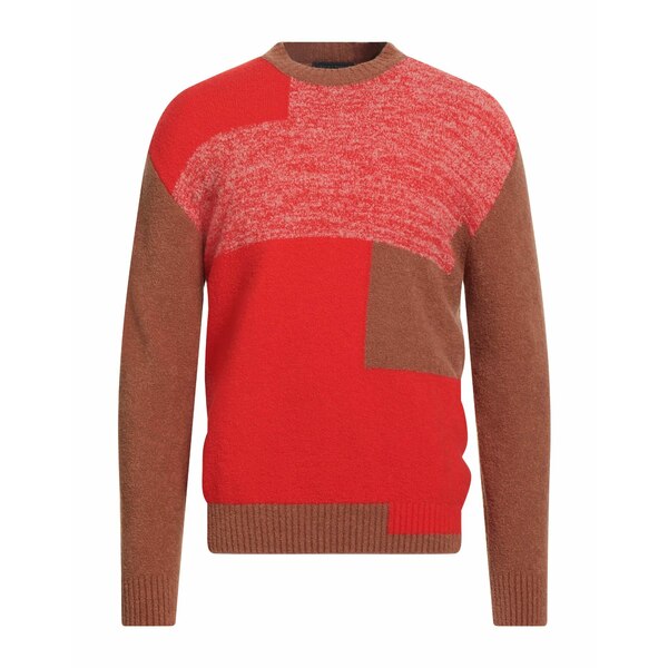 【貨物輸送無料】 ダニエル フィエゾリ メンズ 編み物\u0026プルオーバー アウター Sweaters Red