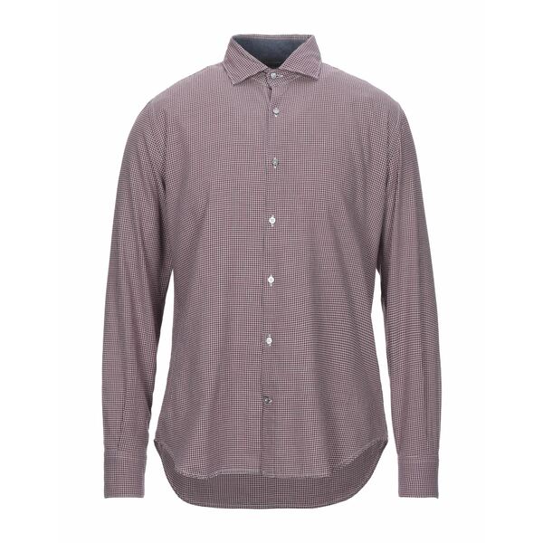 【送料無料】 ブルックスフィールド メンズ シャツ トップス Shirts Red