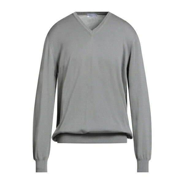 【送料無料】 グランサッソ メンズ ニット&セーター アウター Sweaters Grey