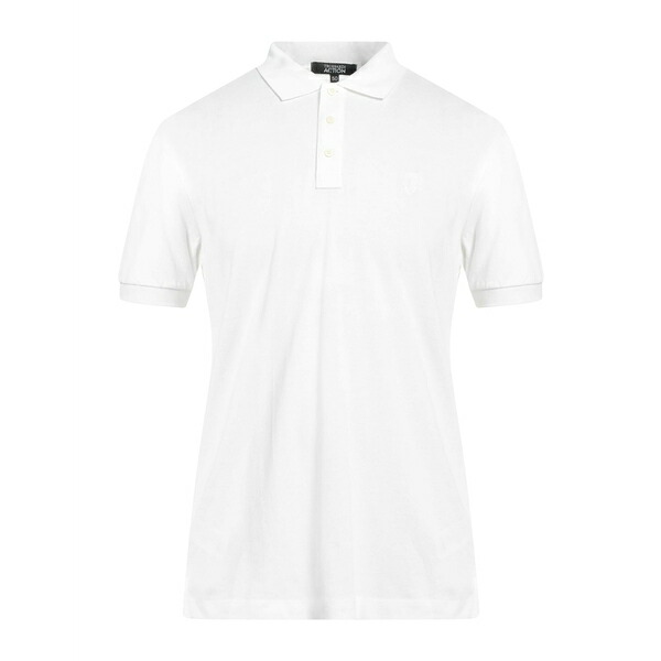 【送料無料】 トラサルディ メンズ Tシャツ トップス Polo shirts White